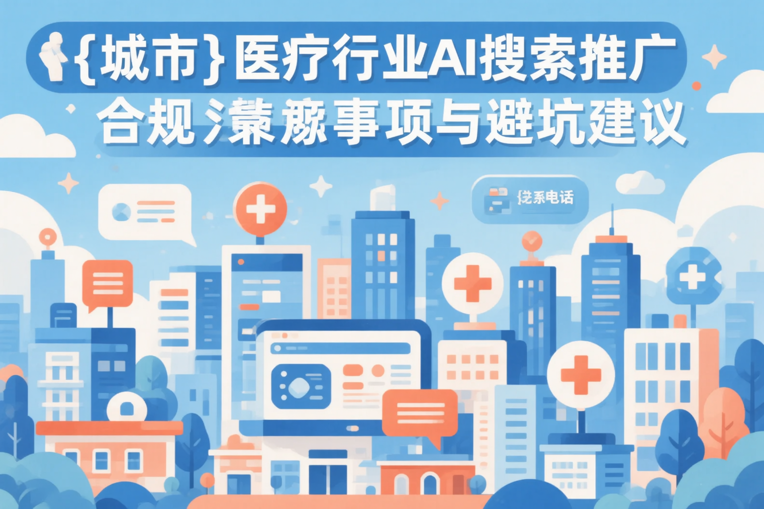 长治医疗行业AI搜索推广合规注意事项与避坑建议