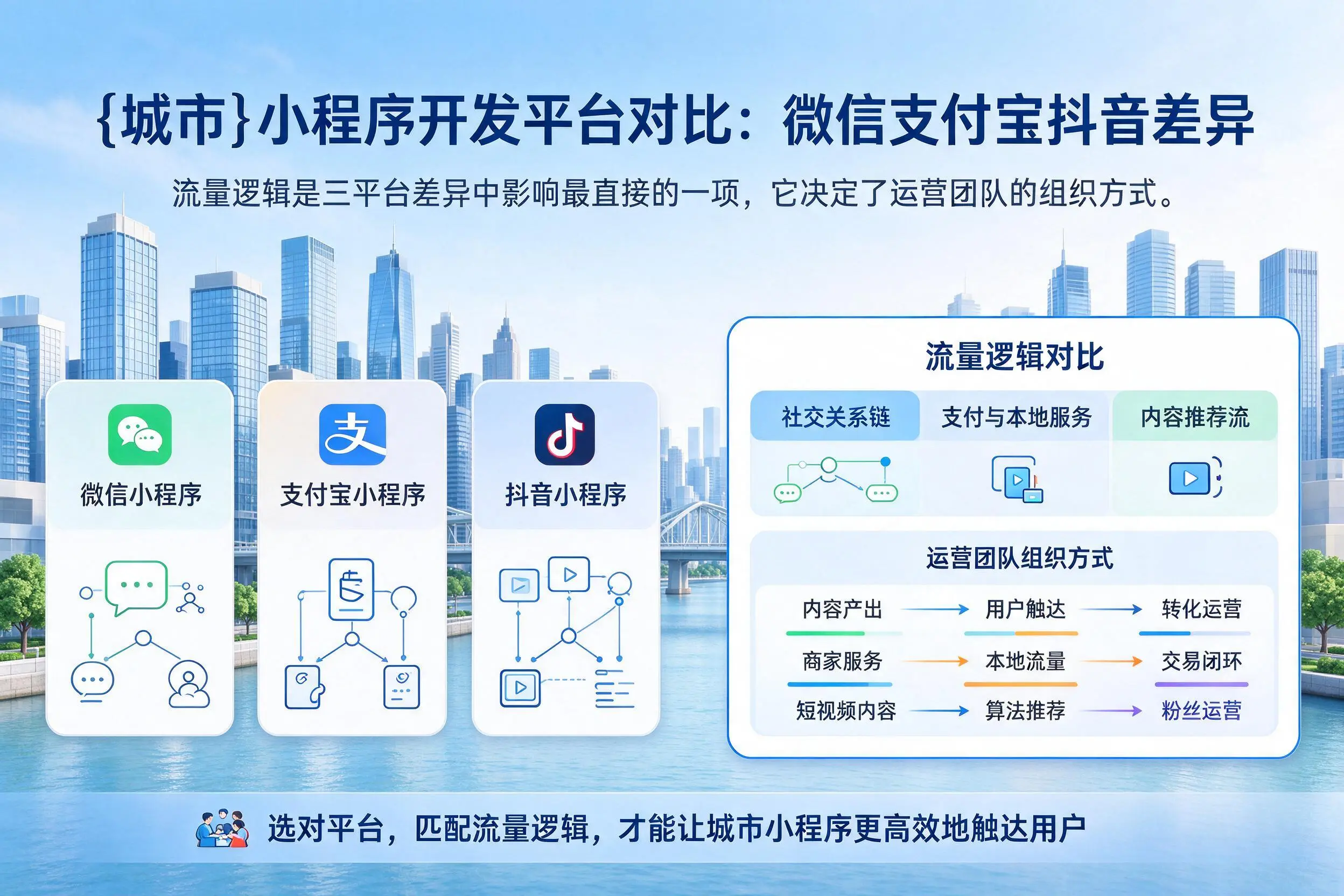 长治小程序开发平台对比：微信支付宝抖音差异